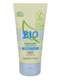 Органический лубрикант для чувствительной кожи Bio Sensitive - 50 мл. - HOT - купить с доставкой в Улан-Удэ