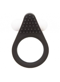 Чёрное эрекционное кольцо LIT-UP SILICONE STIMU RING 1 BLACK - Dream Toys - в Улан-Удэ купить с доставкой