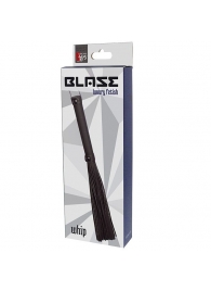 Чёрная плеть BLAZE WHIP BLACK - Dream Toys - купить с доставкой в Улан-Удэ