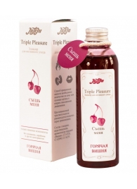 Эликсир Triple Pleasure  Горячая вишня  - 130 гр. - JULEJU - купить с доставкой в Улан-Удэ