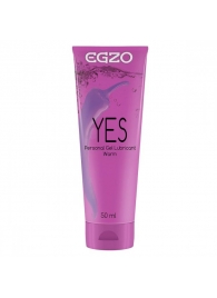 Согревающий лубрикант на водной основе Egzo Yes - 50 мл. - EGZO - купить с доставкой в Улан-Удэ