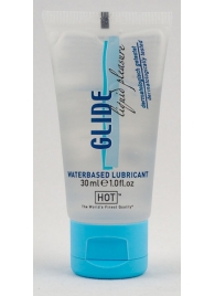 Интимная смазка на водной основе Glide - 30 мл. - HOT - купить с доставкой в Улан-Удэ