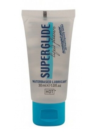 Гель-смазка на водной основе для чувствительной кожи Superglide - 30 мл. - HOT - купить с доставкой в Улан-Удэ