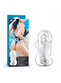 Прозрачный мастурбатор M for Men Hand Tool - Blush Novelties - в Улан-Удэ купить с доставкой