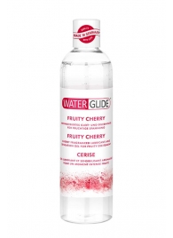 Лубрикант на водной основе с ароматом вишни FRUITY CHERRY - 300 мл. - Waterglide - купить с доставкой в Улан-Удэ