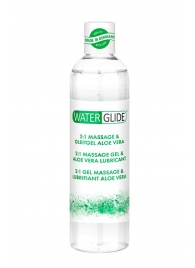 Гель-смазка 2-в-1 MASSAGE   LUBRICANT ALOE VERA - 300 мл. - Waterglide - купить с доставкой в Улан-Удэ