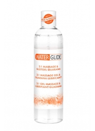 Гель-смазка 2-в-1 MASSAGE   LUBRICANT GUARANA - 300 мл. - Waterglide - купить с доставкой в Улан-Удэ
