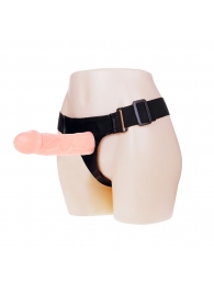 Телесный фаллоимитатор на трусиках Jessica Strap-On - 15,5 см. - Baile - купить с доставкой в Улан-Удэ