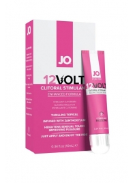 Возбуждающая сыворотка мощного действия JO Volt 12V - 10 мл. - System JO - купить с доставкой в Улан-Удэ