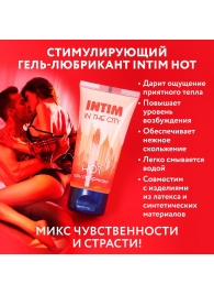 Стимулирующий гель-лубрикант Intim Hot - 60 гр. - Биоритм - купить с доставкой в Улан-Удэ