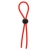 Красное эрекционное лассо с одной бусиной-утяжкой STRETCHY THIN LASSO - Dream Toys - в Улан-Удэ купить с доставкой