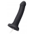 Черный фаллос с имитацией эякуляции Silicon Cum Dildo L - 19,6 см. - Strap-on-me - купить с доставкой в Улан-Удэ