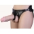 Гигантский фаллоимитатор на присоске в комплекте с трусиками - 26 см. - LOVETOY (А-Полимер) - купить с доставкой в Улан-Удэ