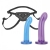 Страпон унисекс Beginners Strap-On с 2 насадками - 15 и 13 см. - Lux Fetish - купить с доставкой в Улан-Удэ
