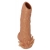 Телесная насадка с усиками и открытой головкой Nude Sleeve S - 10 см. - KOKOS - в Улан-Удэ купить с доставкой
