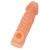 Телесная закрытая насадка с шершавой головкой Cock Sleeve Size L - 17,6 см. - KOKOS - в Улан-Удэ купить с доставкой