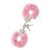 Металлические наручники с розовой меховой опушкой METAL HANDCUFF WITH PLUSH PINK - Dream Toys - купить с доставкой в Улан-Удэ