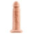 Телесный реалистичный фаллоимитатор с полостью Silicone Hollow Extension - 20 см. - Pipedream - купить с доставкой в Улан-Удэ