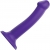 Фиолетовый фаллоимитатор-насадка Strap-On-Me Dildo Dual Density size M - 18 см. - Strap-on-me - купить с доставкой в Улан-Удэ