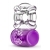 Фиолетовое эрекционное виброкольцо Pleaser Rechargeable C-Ring - Blush Novelties - в Улан-Удэ купить с доставкой
