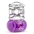 Фиолетовое эрекционное виброкольцо One Night Stand Vibrating C-Ring - Blush Novelties - в Улан-Удэ купить с доставкой