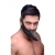 Черный кляп-страпон Masters Mini Face Fuck Strap-On - 14 см. - XR Brands - купить с доставкой в Улан-Удэ