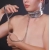 Серебристый ошейник из искусственной кожи - Sitabella - купить с доставкой в Улан-Удэ