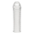 Текстурированная насадка на пенис Clear Textured Penis Enhancing Sleeve Extension - 16,5 см. - BlueLine - в Улан-Удэ купить с доставкой