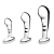 Набор из 3 стальных стимуляторов простаты Stainless Steel P-spot Training Set - b-Vibe - в Улан-Удэ купить с доставкой