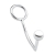 Кольцо на пенис с анальным стимулятором Stainless Steel Anal Hook   Cock Ring - BlueLine - в Улан-Удэ купить с доставкой
