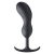 Черный массажер простаты с утяжелителями Premium Silicone Weighted Prostate Plug XL - 20,8 см. - XR Brands - в Улан-Удэ купить с доставкой