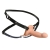 Телесный полый страпон 2  Erection 28X Smooth Vibrating Silicone Penis Sheath - 16 см. - XR Brands - купить с доставкой в Улан-Удэ