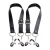 Ремни с зажимами для половых губ Spread Labia Spreader Straps with Clamps - XR Brands - купить с доставкой в Улан-Удэ