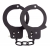 Чёрные наручники из листового металла BONDX METAL CUFFS BLACK - Dream Toys - купить с доставкой в Улан-Удэ