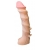 Насадка REAL Standard со спиралевидным узором - 19 см. - LOVETOY (А-Полимер) - купить с доставкой в Улан-Удэ