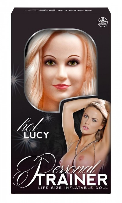 Надувная кукла с вибрацией и 2 любовными отверстиями Hot Lucy Lifesize Love Doll - NMC - в Улан-Удэ купить с доставкой