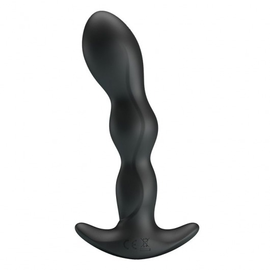 Черный анальный стимулятор простаты с вибрацией Special Anal Massager - 14,5 см. - Baile - в Улан-Удэ купить с доставкой