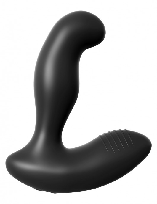 Черный массажер простаты Electro Stim Prostate Vibe с электростимуляцией - 13,3 см. - Pipedream - купить с доставкой в Улан-Удэ
