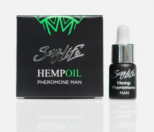 Мужские духи с феромонами Sexy Life HEMPOIL man - 5 мл. -  - Магазин феромонов в Улан-Удэ