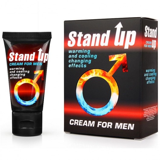 Возбуждающий крем для мужчин Stand Up - 25 гр. - Биоритм - купить с доставкой в Улан-Удэ