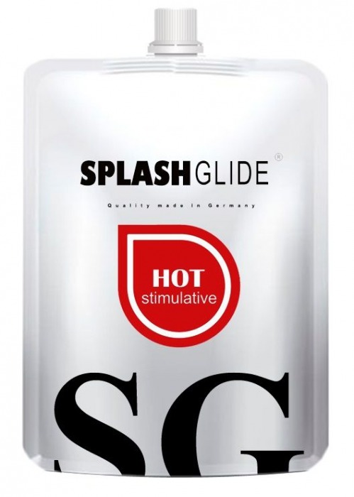 Возбуждающий лубрикант на водной основе Splashglide Hot Stimulative - 100 мл. - Splashglide - купить с доставкой в Улан-Удэ