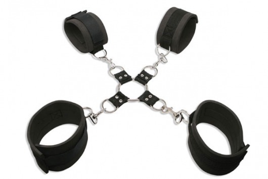 Наручники и наножники с фиксацией Extreme Hog-Tie Kit - Pipedream - купить с доставкой в Улан-Удэ