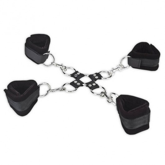 Комплект для сковывания из 5 предметов - Lux Fetish - купить с доставкой в Улан-Удэ