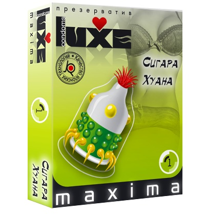 Презерватив LUXE Maxima  Сигара Хуана  - 1 шт. - Luxe - купить с доставкой в Улан-Удэ