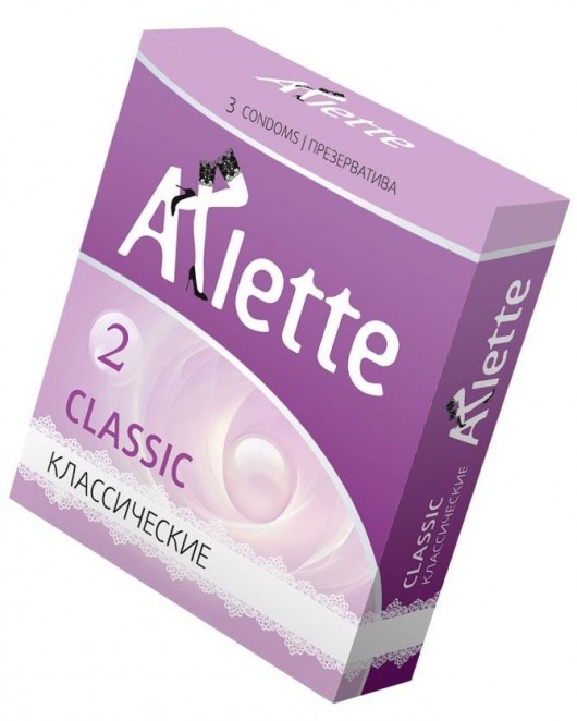 Классические презервативы Arlette Classic - 3 шт. - Arlette - купить с доставкой в Улан-Удэ