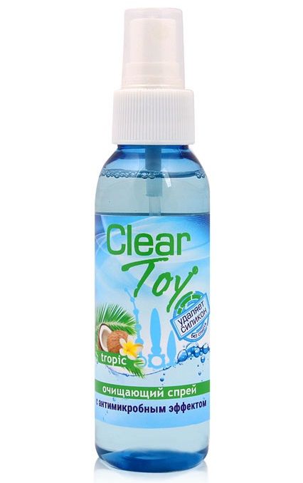 Очищающий спрей для игрушек CLEAR TOY Tropic - 100 мл. - Биоритм - купить с доставкой в Улан-Удэ