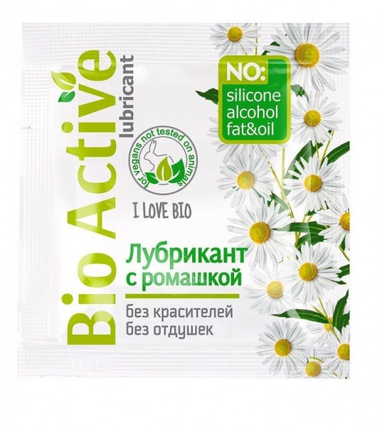 Пробник лубриканта на водной основе Bio Active - 3 гр. - Биоритм - купить с доставкой в Улан-Удэ
