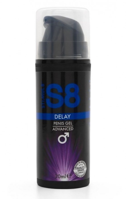 Пролонгирующий гель для мужчин S8 Delay Gel - 30 мл. - Stimul8 - купить с доставкой в Улан-Удэ