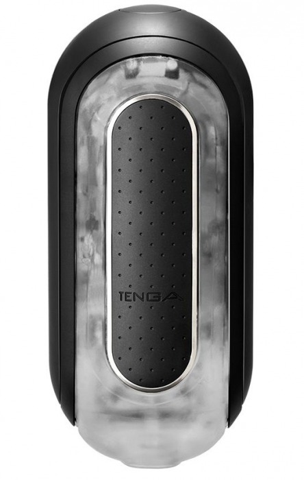 Черный мастурбатор Flip Zero с вибрацией - Tenga - в Улан-Удэ купить с доставкой