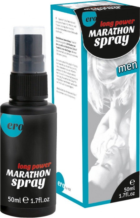Пролонгирующий спрей для мужчин Long Power Marathon Spray - 50 мл. - Ero - купить с доставкой в Улан-Удэ